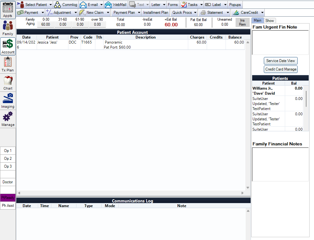 Billing Ledger Module